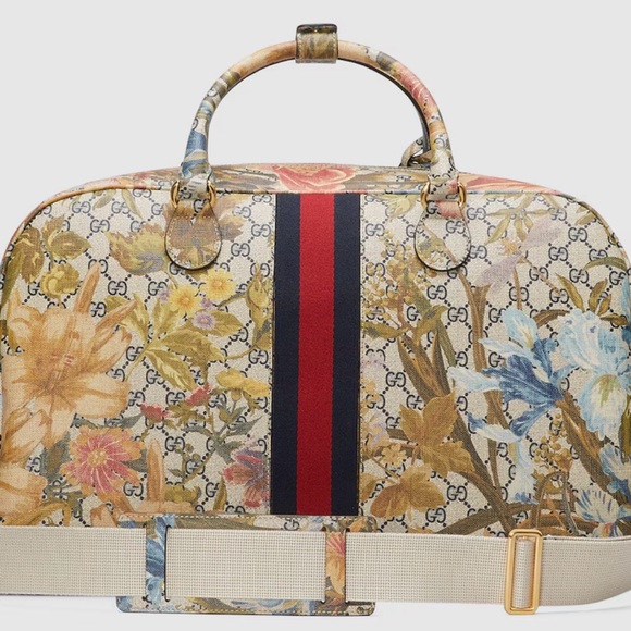 Gucci Floral Duffle Bag - Picture 9 of 9